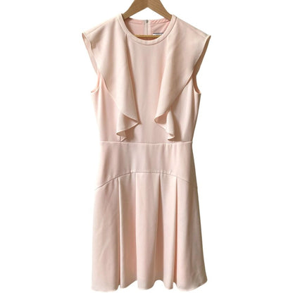 FOXEY NEW YORK COLLECTION クレープ フラウンス ドレス