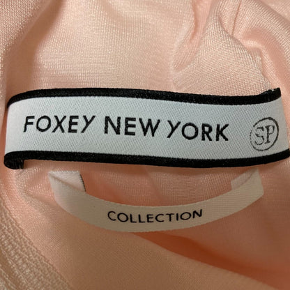 FOXEY NEW YORK COLLECTION クレープ フラウンス ドレス