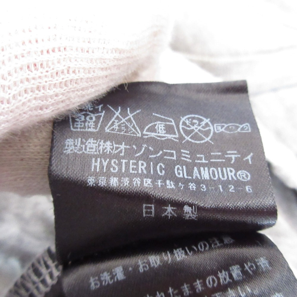 ヒステリックグラマー プリント半袖Tシャツ