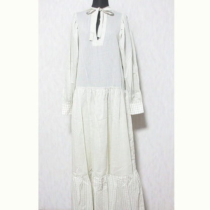 TELA グラフ チェック ドレス