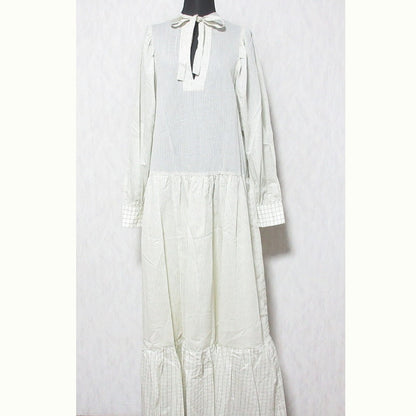 TELA グラフ チェック ドレス