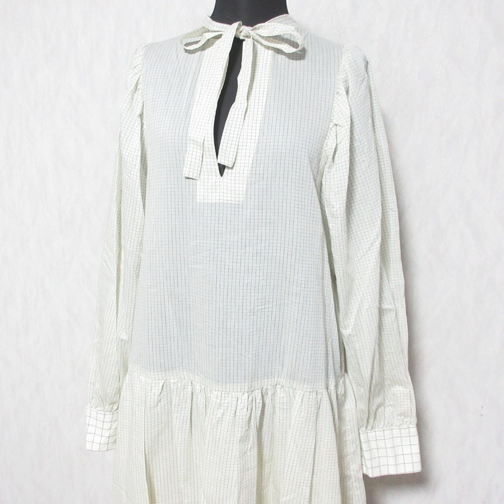 TELA グラフ チェック ドレス