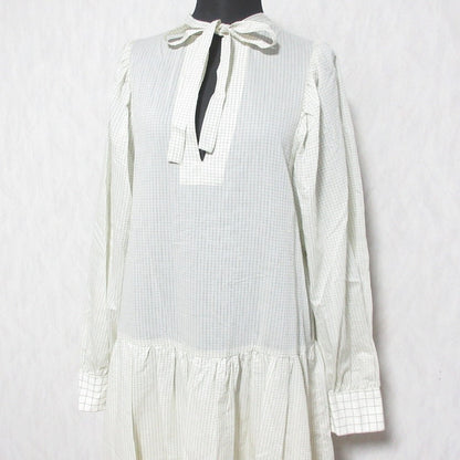 TELA グラフ チェック ドレス