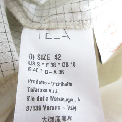 TELA グラフ チェック ドレス