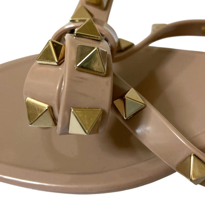 ヴァレンティノ ガラヴァーニ ロックスタッズ ラバー サンダル