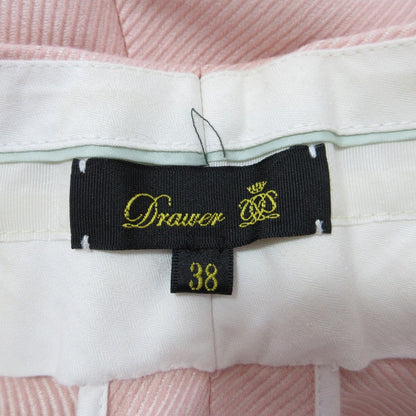 Drawer コットン ナイロン ツイル テーパード パンツ