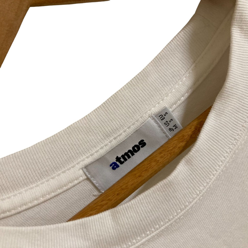 アトモス Message Logo コットンTシャツ