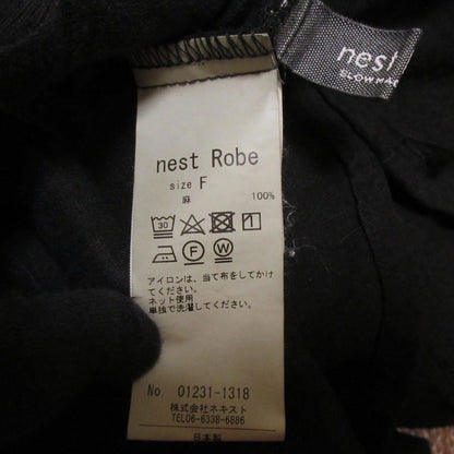 nest Robe リネン シャツ ドレス