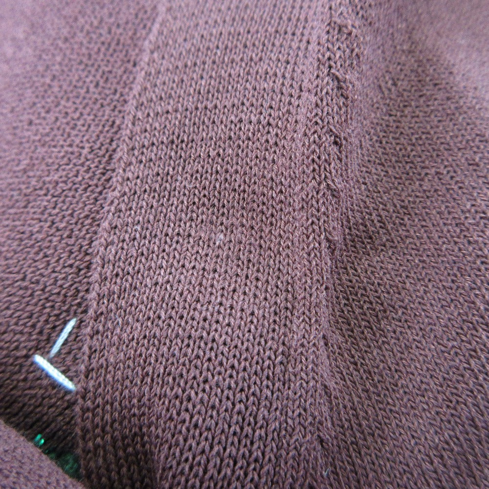 MUVEIL フラワー 刺繍 ニット カーディガン