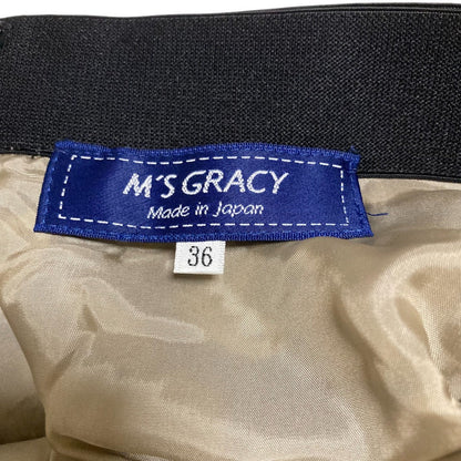 M'S GRACY フラワー フレア スカート