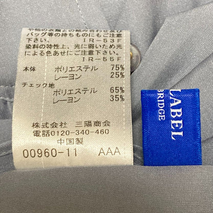 BLUE LABEL CRESTBRIDGE 2ウェイ ロング スリーブ シャツ