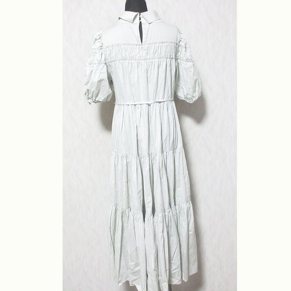 Snidel ボリューム コットン ロング ドレス