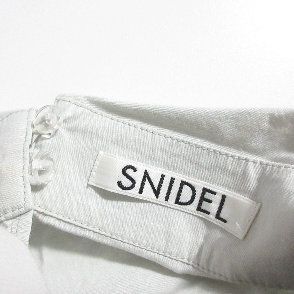 Snidel ボリューム コットン ロング ドレス