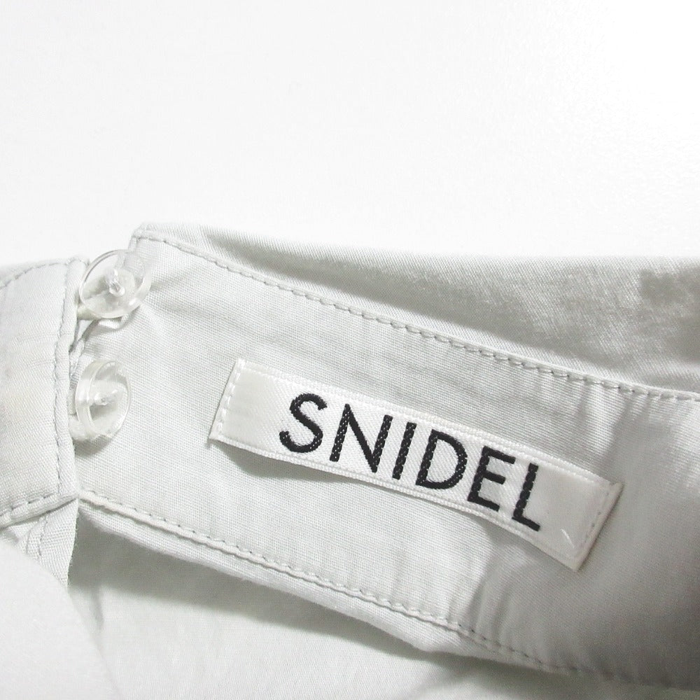 Snidel ボリューム コットン ロング ドレス