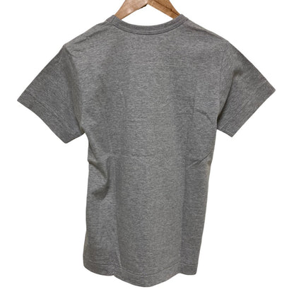 プレイコムデギャルソン ダブルハートワッペン コットン クルーネック半袖Tシャツ