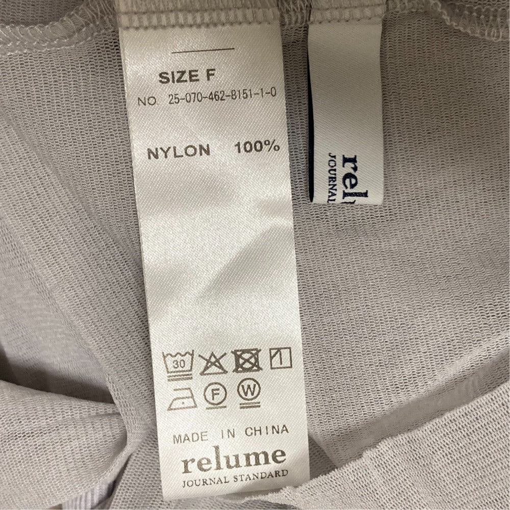 JOURNAL STANDARD relume 3WAYチュールレイヤードTリブカットソー