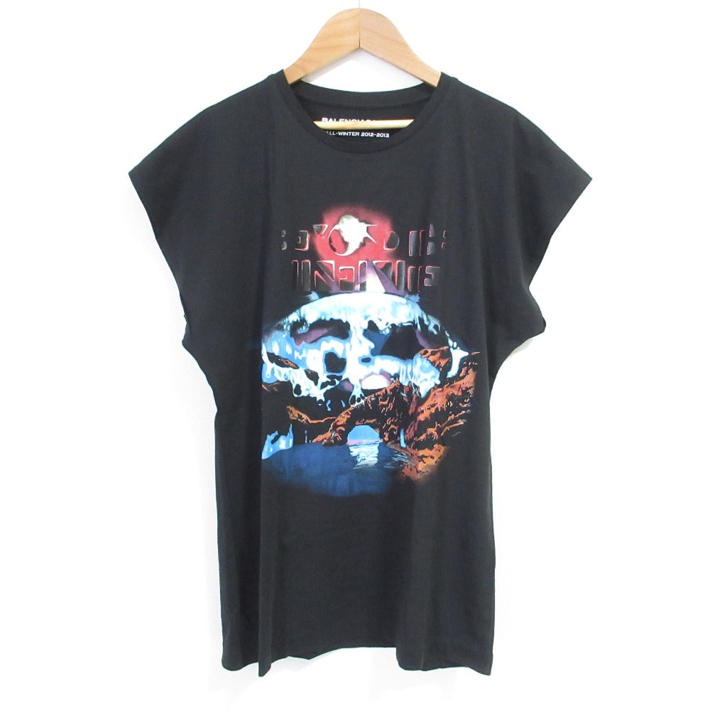 バレンシアガ プリントコットンTシャツ