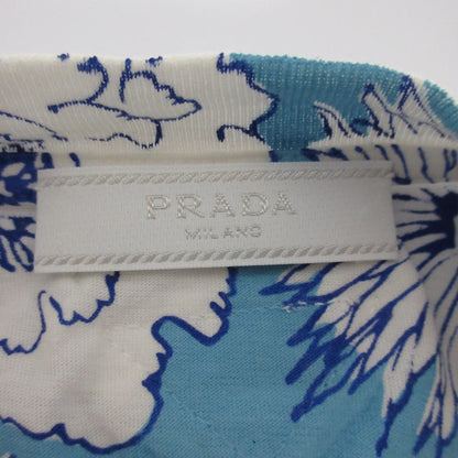 プラダ フラワー プリント パネル クルーネック Tシャツ