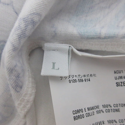 プラダ フラワー プリント パネル クルーネック Tシャツ