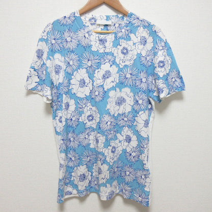 プラダ フラワー プリント パネル クルーネック Tシャツ
