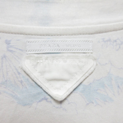 プラダ フラワー プリント パネル クルーネック Tシャツ