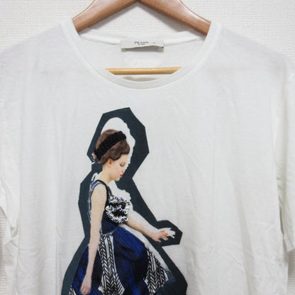 プラダ グラフィック プリント コットン Tシャツ