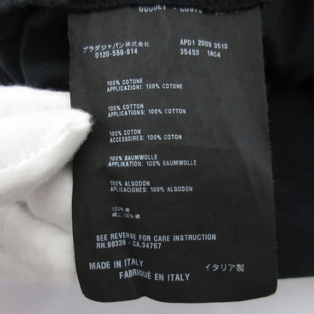 プラダ フラワー モチーフ クルーネック Tシャツ