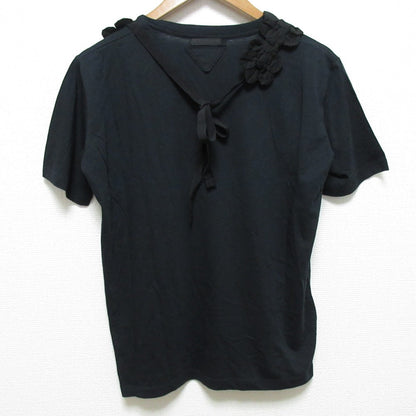 プラダ フラワー モチーフ クルーネック Tシャツ