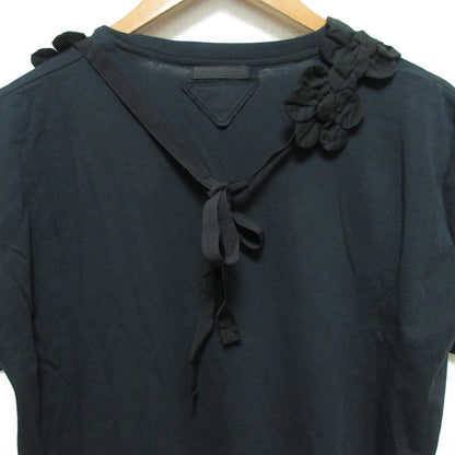 プラダ フラワー モチーフ クルーネック Tシャツ