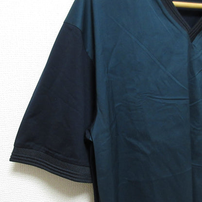 プラダ Vネック バイカラー Tシャツ