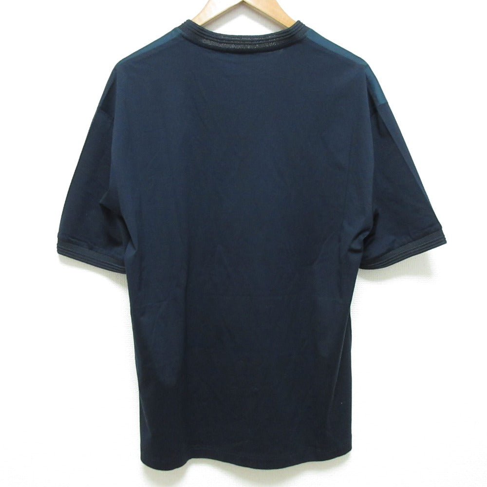 プラダ Vネック バイカラー Tシャツ