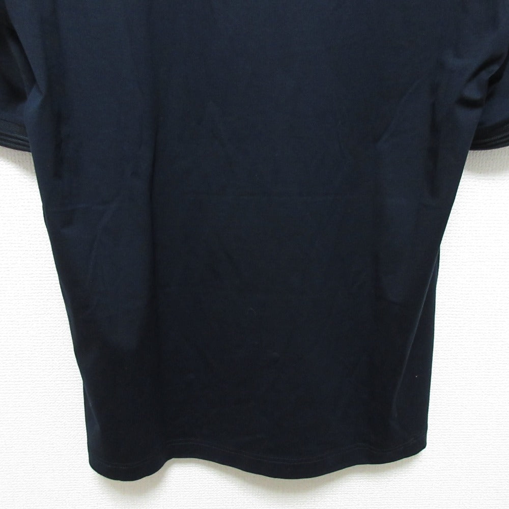 プラダ Vネック バイカラー Tシャツ