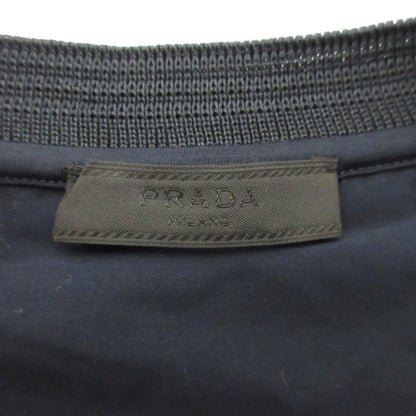 プラダ Vネック バイカラー Tシャツ