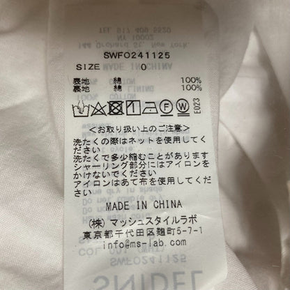 スナイデル コットンギャザーバルーンワンピース