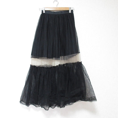 LILY BROWN チュール ティアード スカート