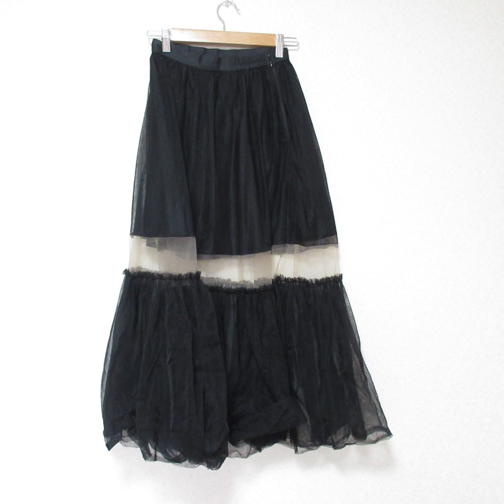 LILY BROWN チュール ティアード スカート