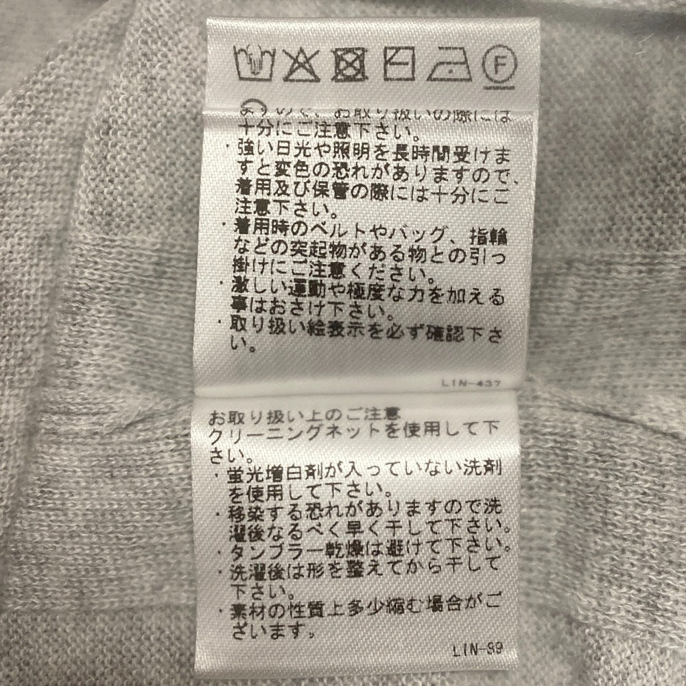 セオリーリュクス SHEER KNIT ROUGE ニットカーディガン