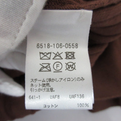 ドゥロワー コットンショートスリーブニットポロシャツ