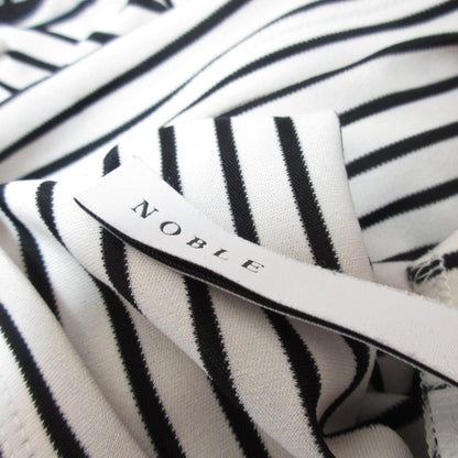 ノーブル ディープ Vネック ボーダー 長袖 Tシャツ