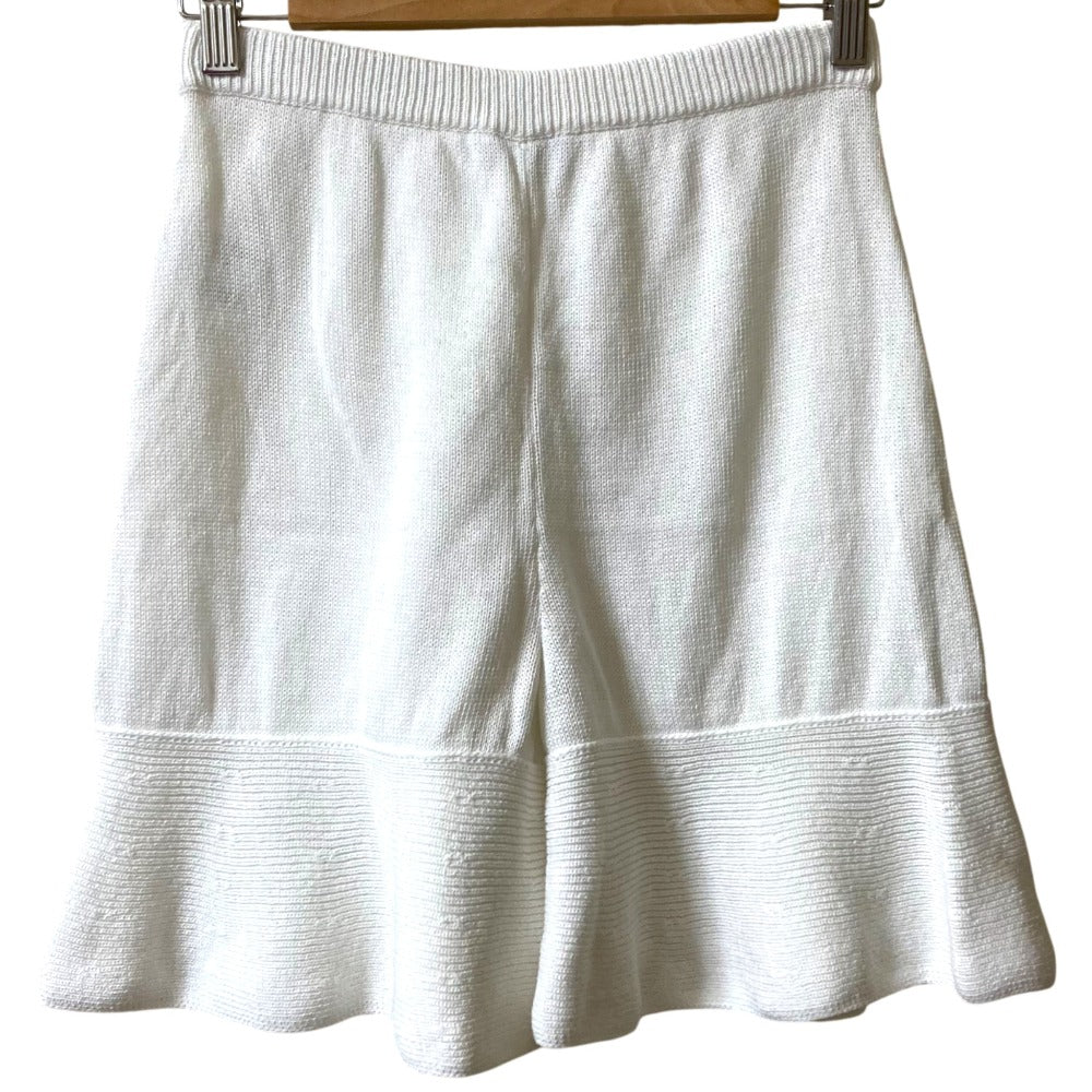 シャネル コットンニットショートパンツ