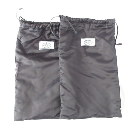 プラダ クロス ストラップ レザー サンダル