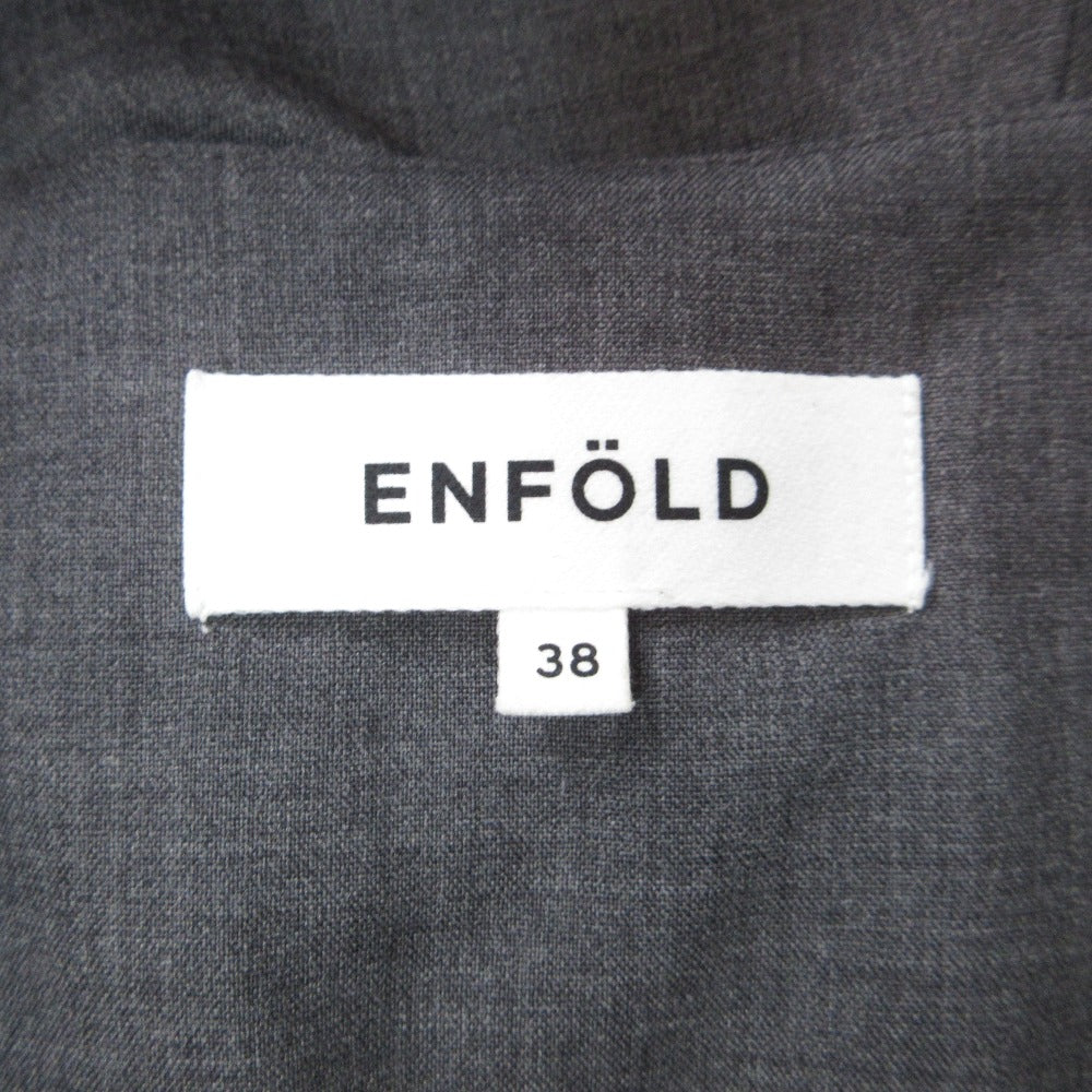 ENFOLD ベスト レイヤード オールインワン