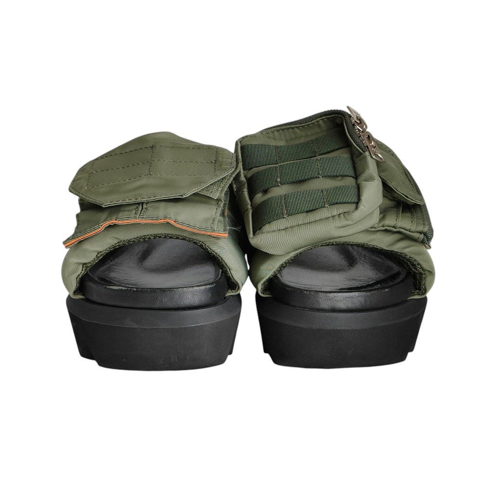 サカイ ナイロンプラットフォームサンダル