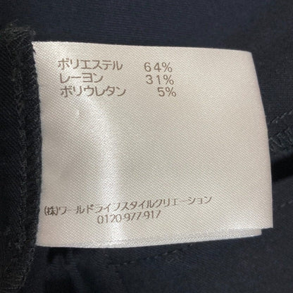 ローラアシュレイ ジャージーストレートパンツ