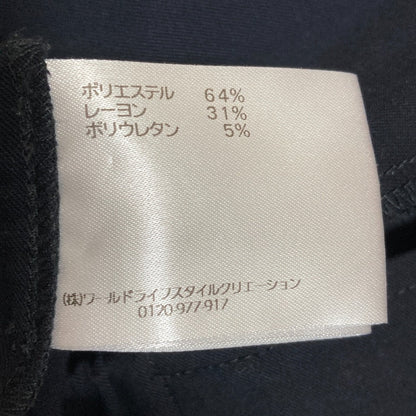 ローラアシュレイ ジャージーストレートパンツ