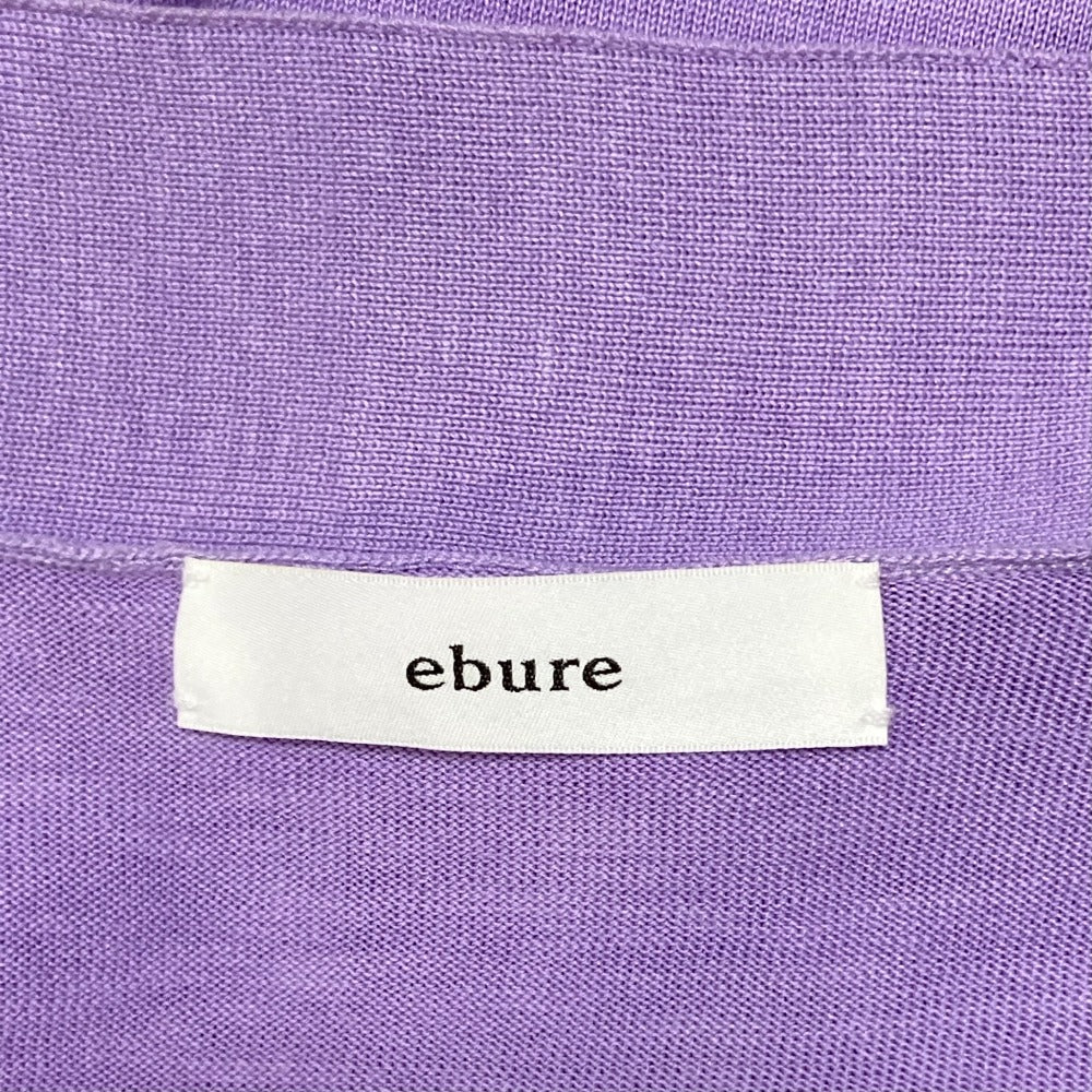 ebure ライト シルク コットン カーディガン