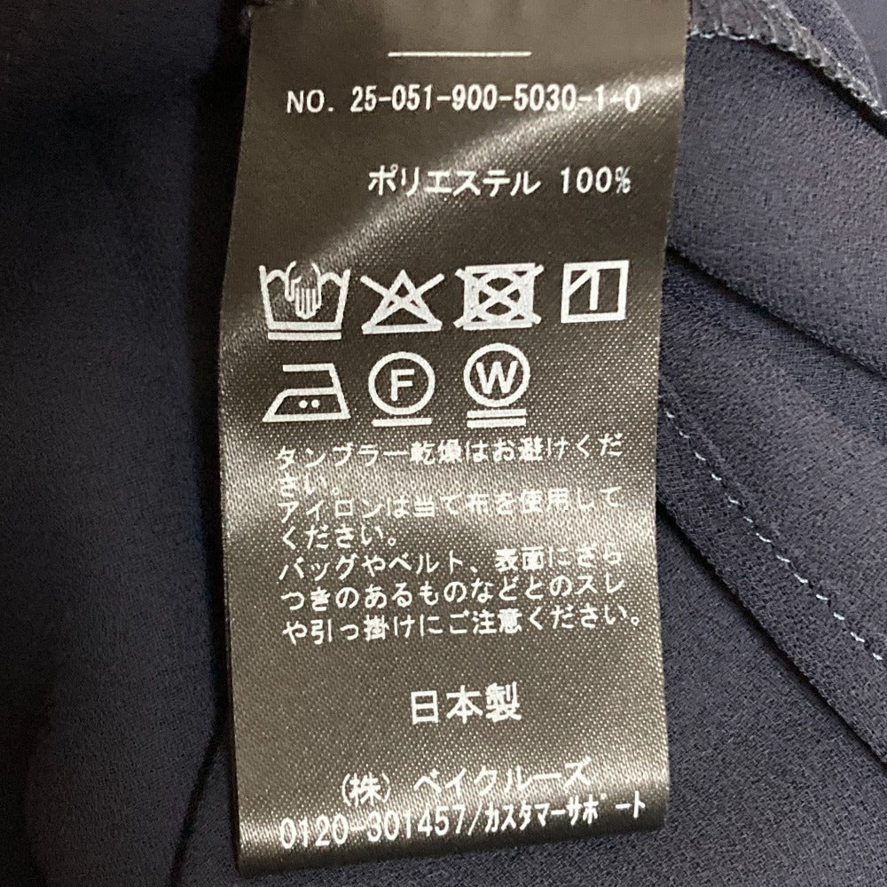 IENA ドット フリル ブラウス