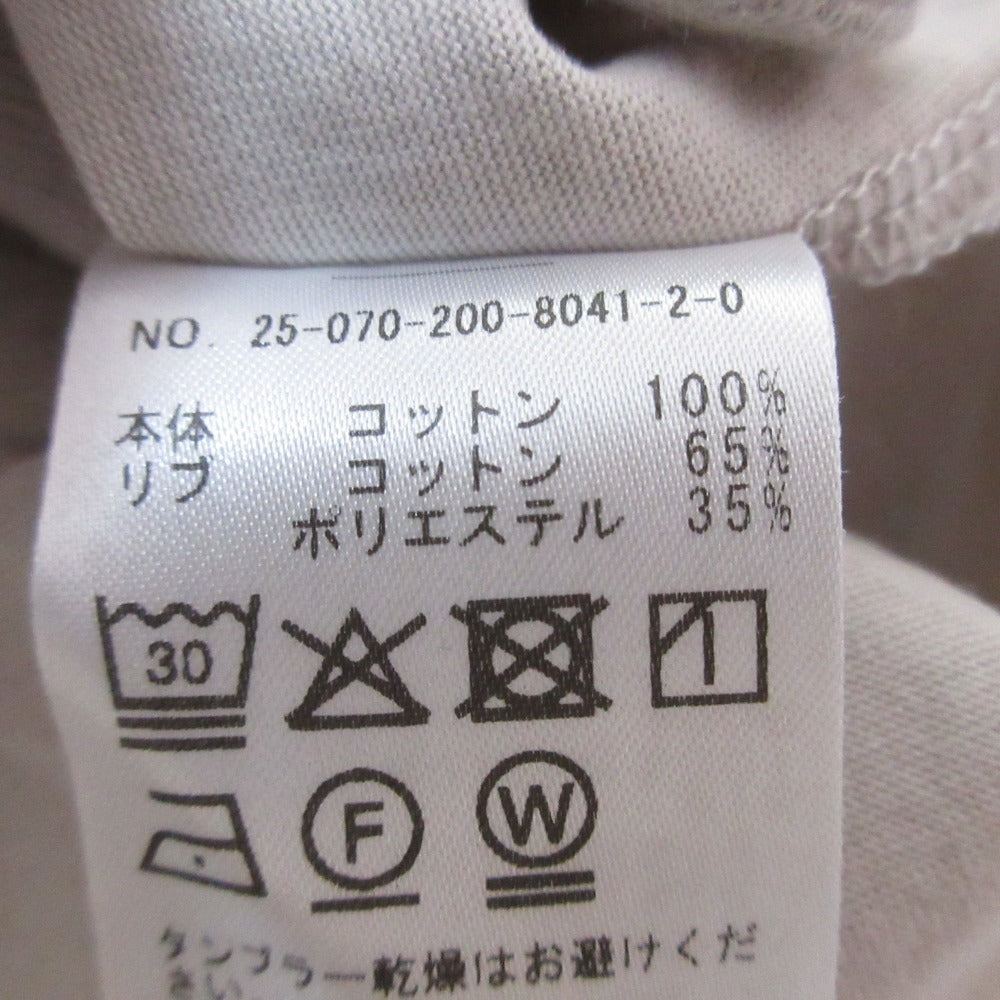 スピックアンドスパン コットンノースリーブプルオーバー