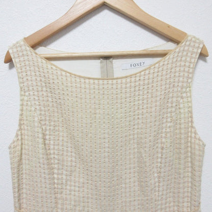 FOXEY シルクブレンドワンピース
