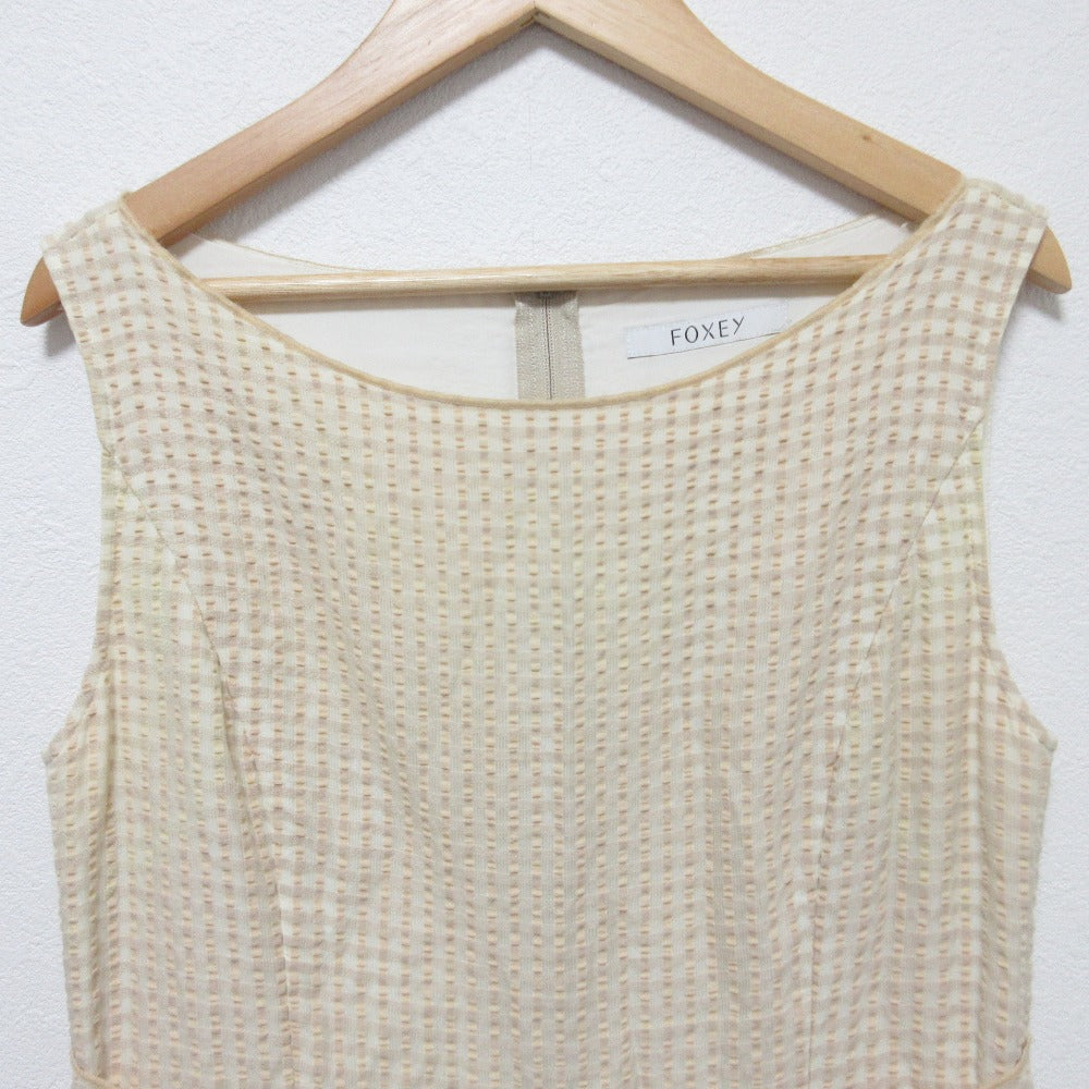FOXEY シルクブレンドワンピース